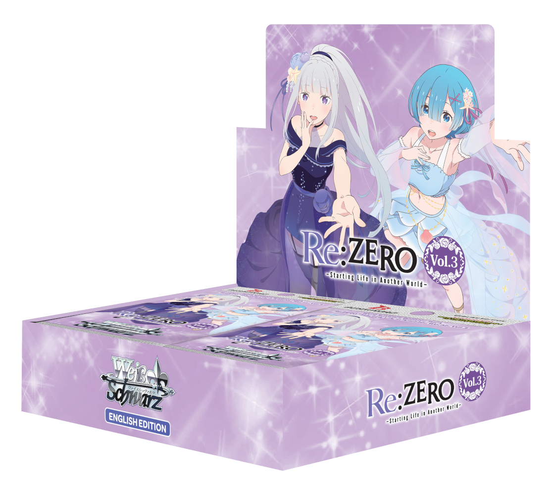 Weiss Schwarz Re:ZERO -Starting Life in Another World- Vol.3 Booster Box [EN]